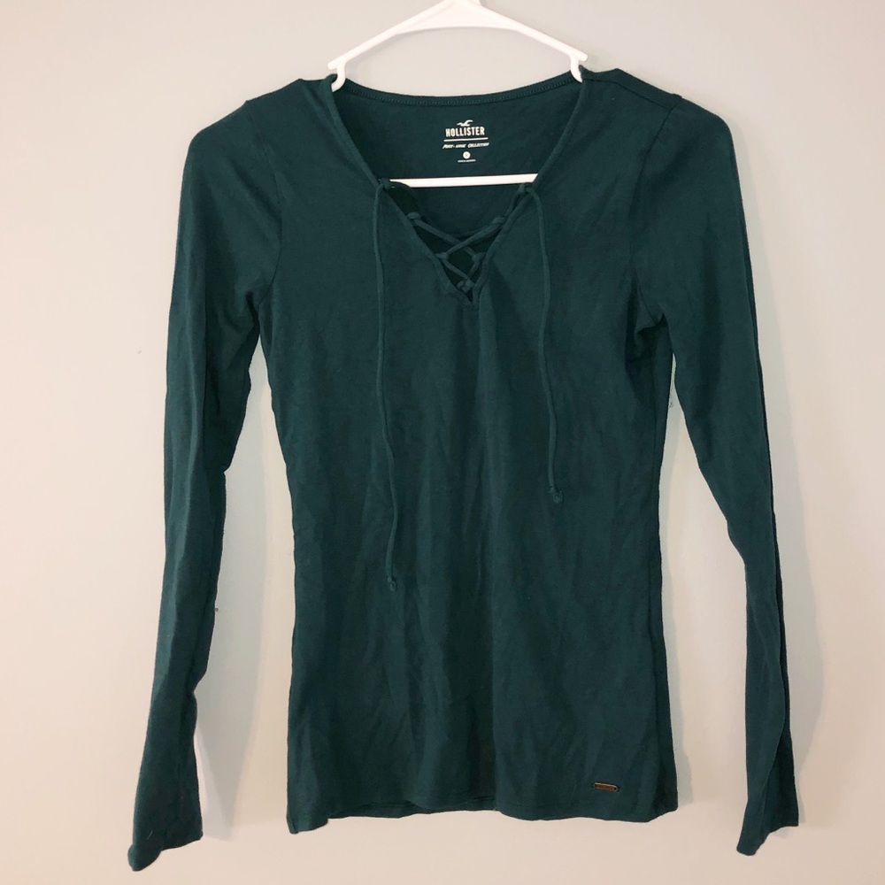 Hollister Green Long Sleeve